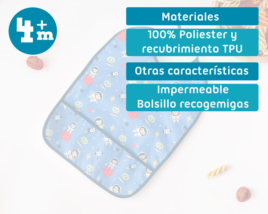 Babero impermeable